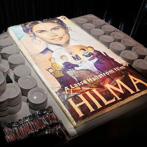 giant Film premiere cake