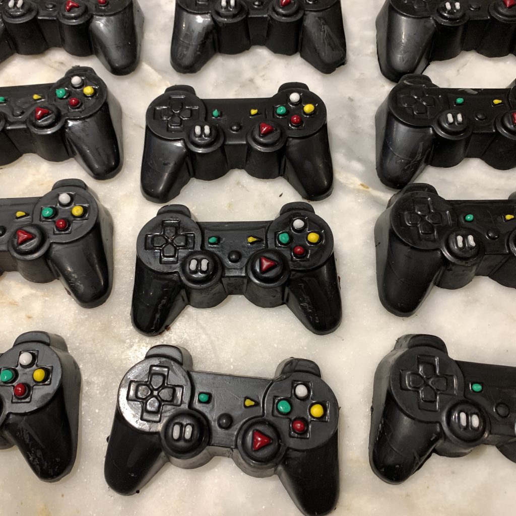 Chocolate Play station controllers