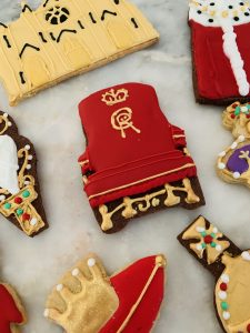 corporate themed branded biscuits coronation