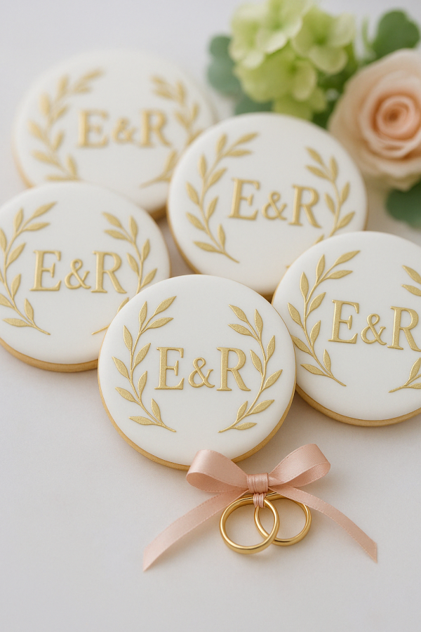 Personalised Wedding  Biscuits - Image 4