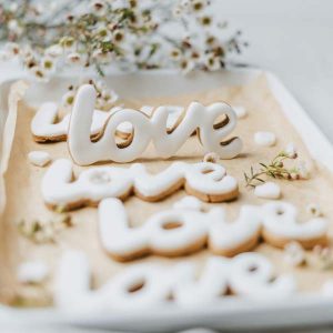 Personalised Wedding Biscuits