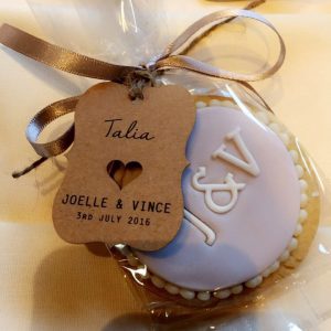 Wedding Favour Biscuits