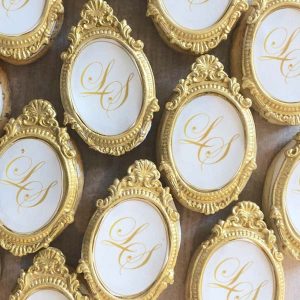 Personalised Wedding  Biscuits