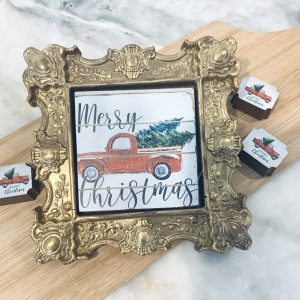 Printed Christmas Chocolates