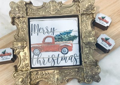 Printed Christmas Chocolates