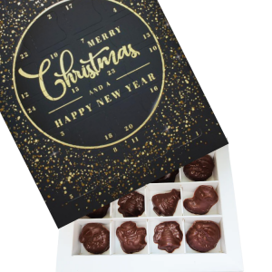 Solid Chocolate shape advent Calendar