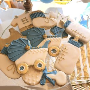Hand Iced Baby Shower Biscuits