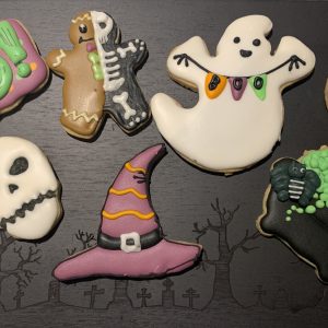 Halloween iced biscuits corporate gifting