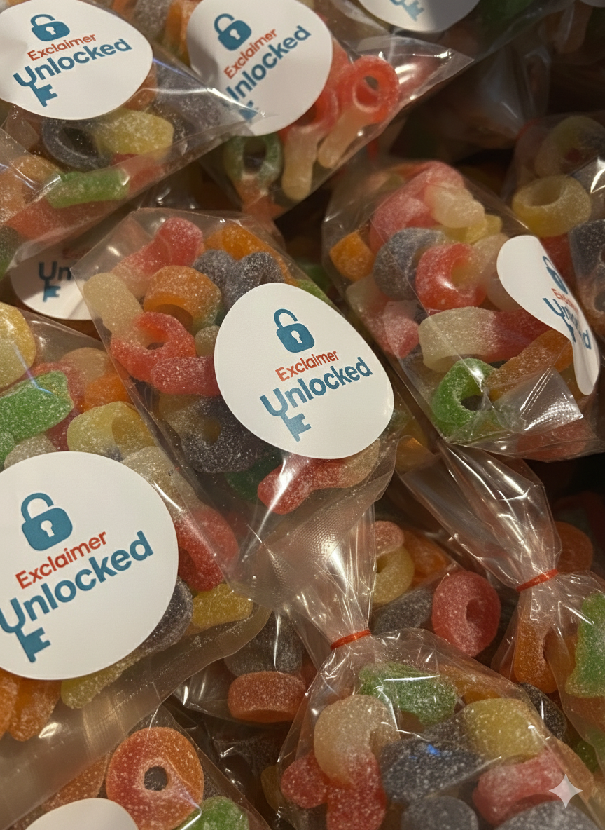 Branded Small Bag of Sweets – Retro Pick & Mix (150g)