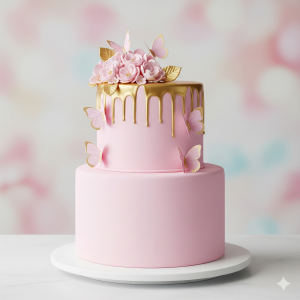 two tier celebation cake