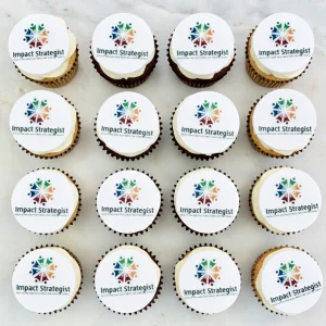 Print my Logo  Cupcakes x 12