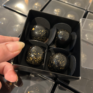 dark chocolate truffles