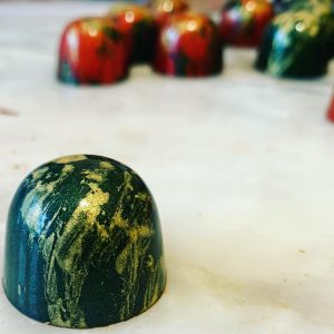 Raspberry Vodka Truffles