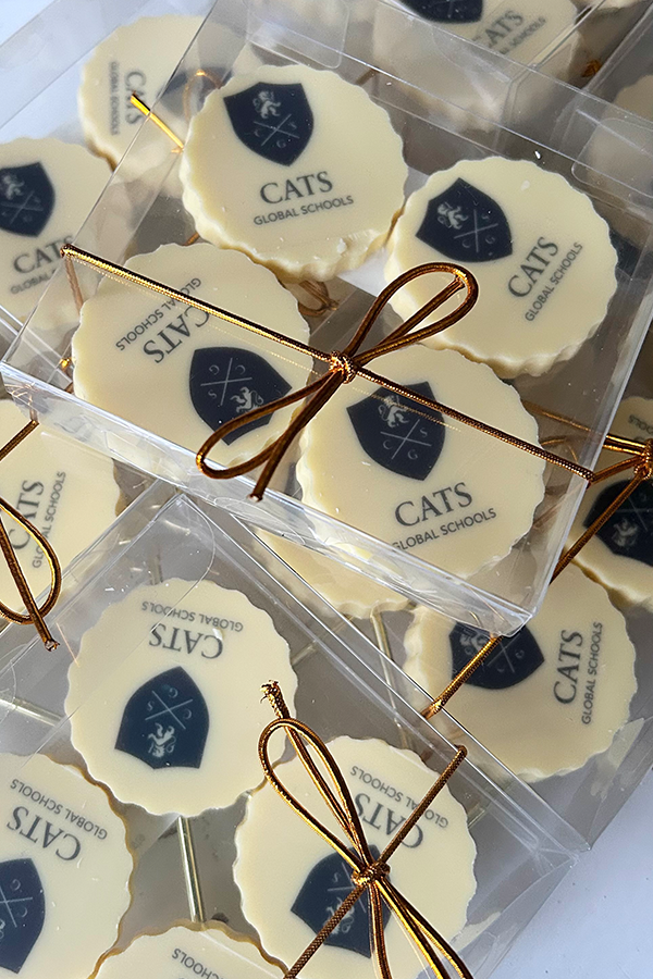 Box of Printed Chocolates