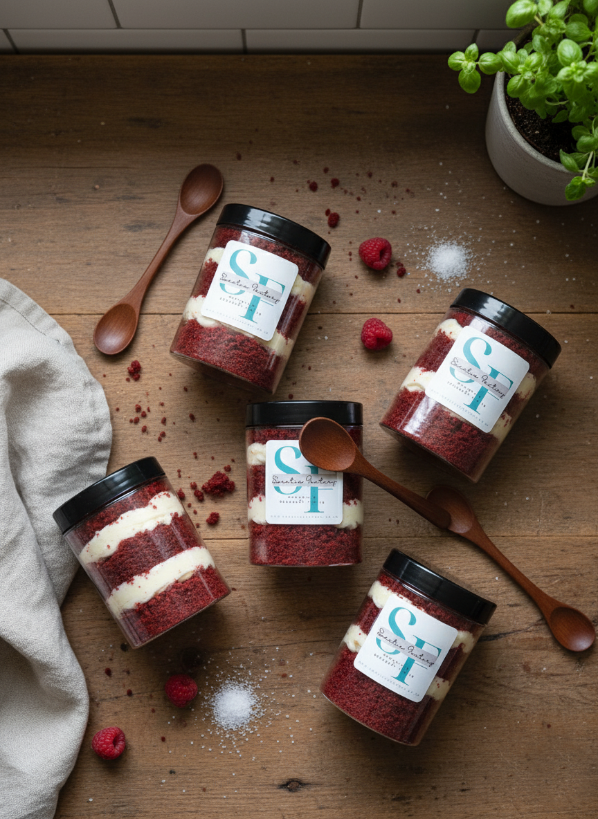 Cake-jars-branded-corporate Cake Jars
