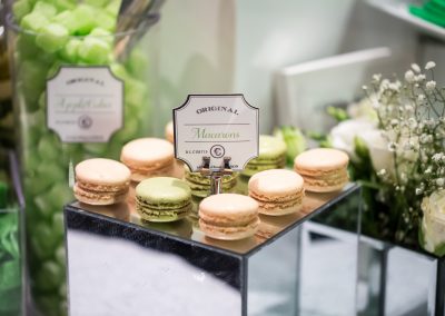 Dessert Table green whites