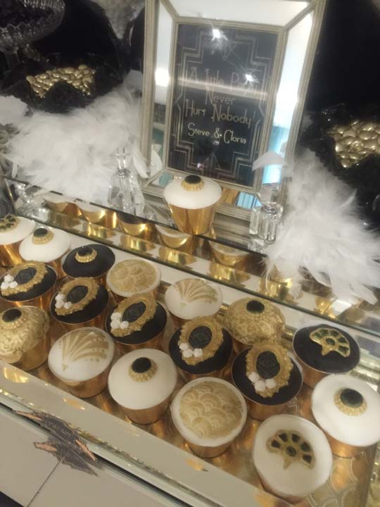 Gatsby Styled dessert table