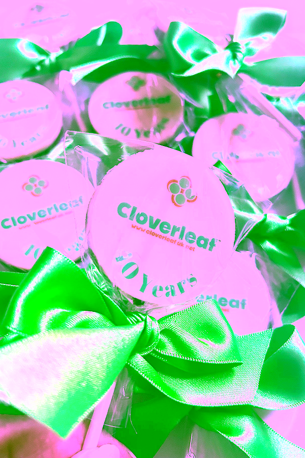 Branded Chocolate lollipops