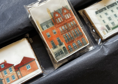 House Printed biscuits